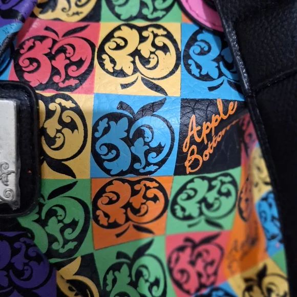 Vintage Apple Bottoms Large Shoulder Bag Y2k - Picture 4 of 13